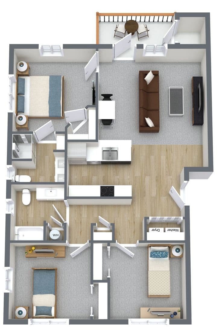 Salem Apartment: 5715 Red Leaf Dr S.
