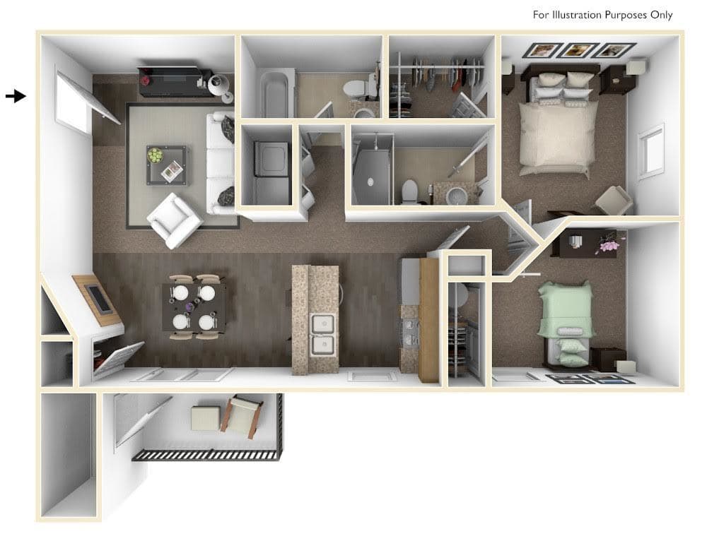 Albany Apartment: 1605 Oak St SE