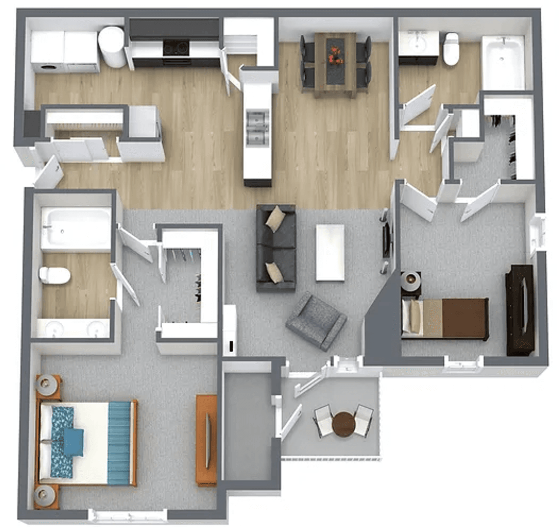 Prineville Apartment: 1640 NW Madras Highway