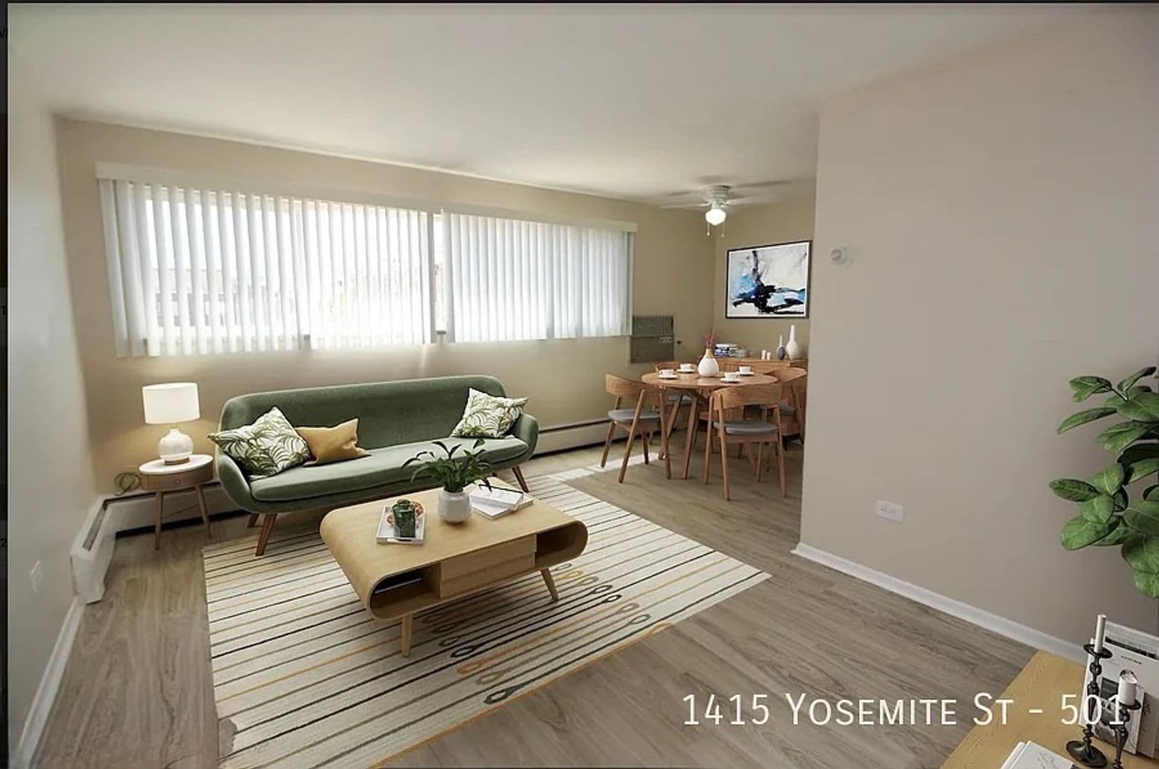 Denver Apartment: 1415 Yosemite St