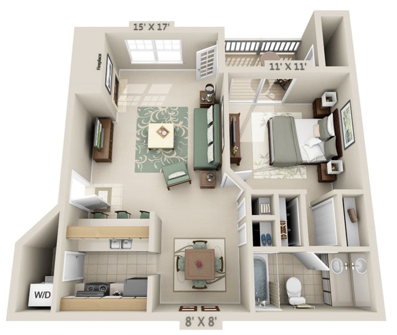 Shawnee Apartment: 11115 W 64th Terrace