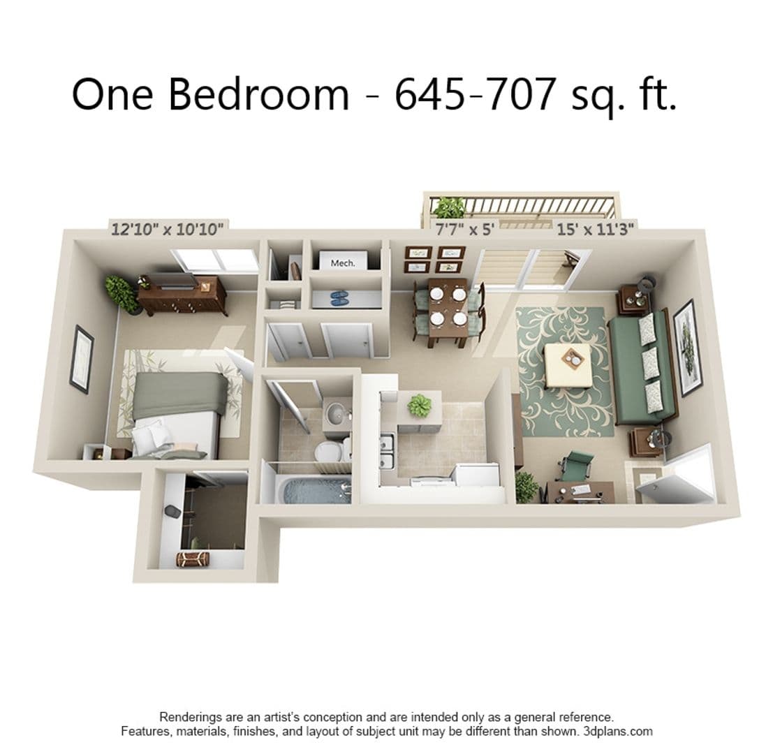 Mission Apartment: 5720 Martway St