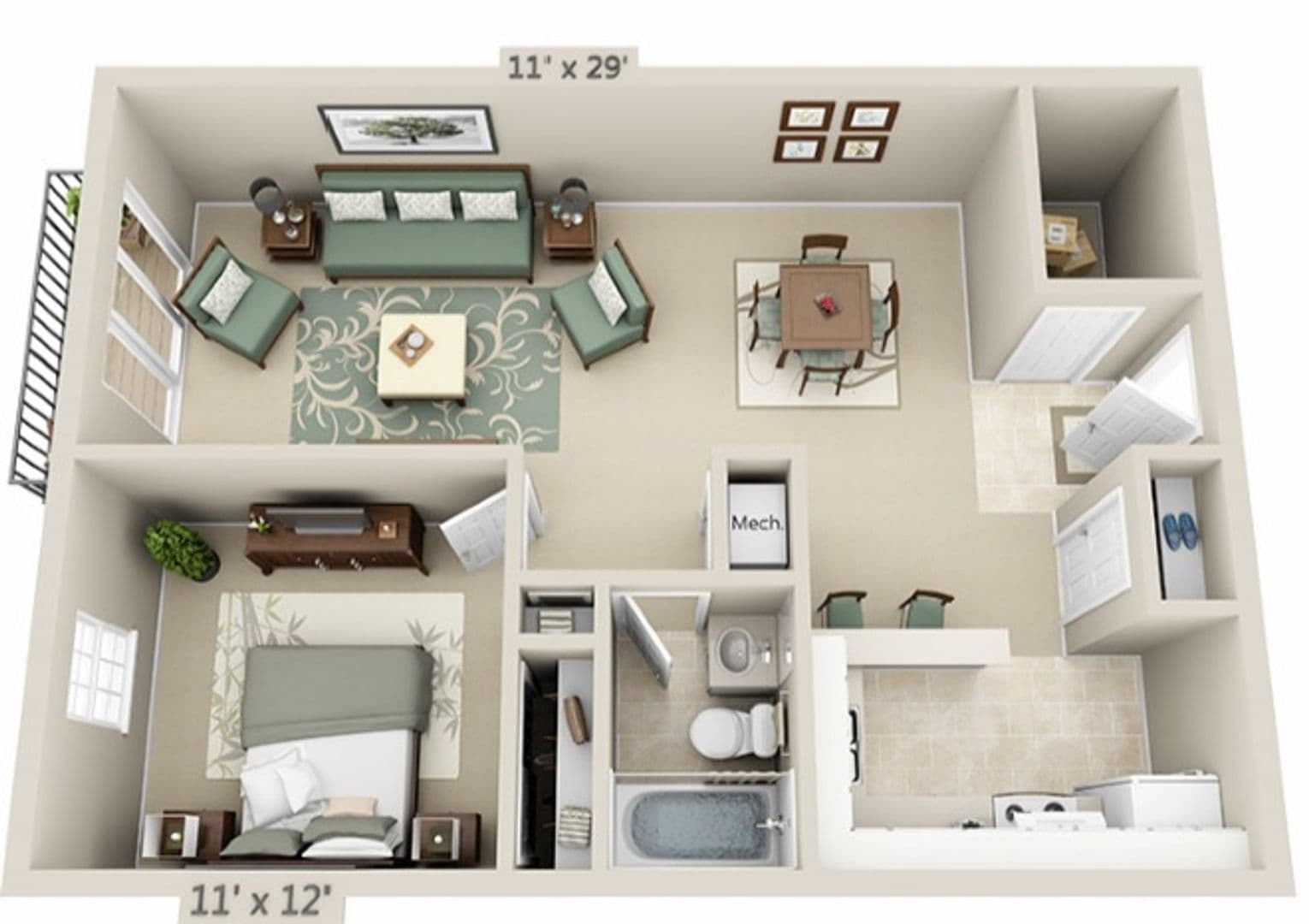 Overland Park Apartment: 7620 Shawnee Mission Pkwy