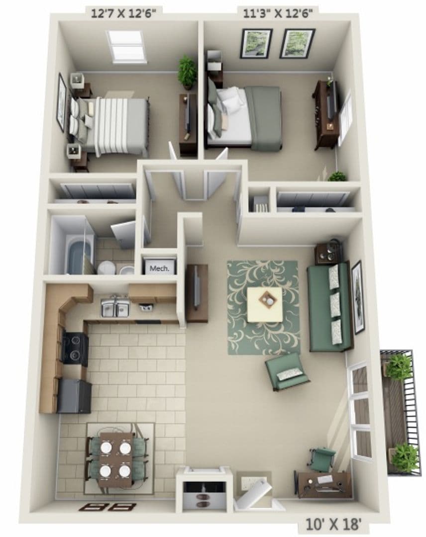 Mission Apartment: 5708 Outlook