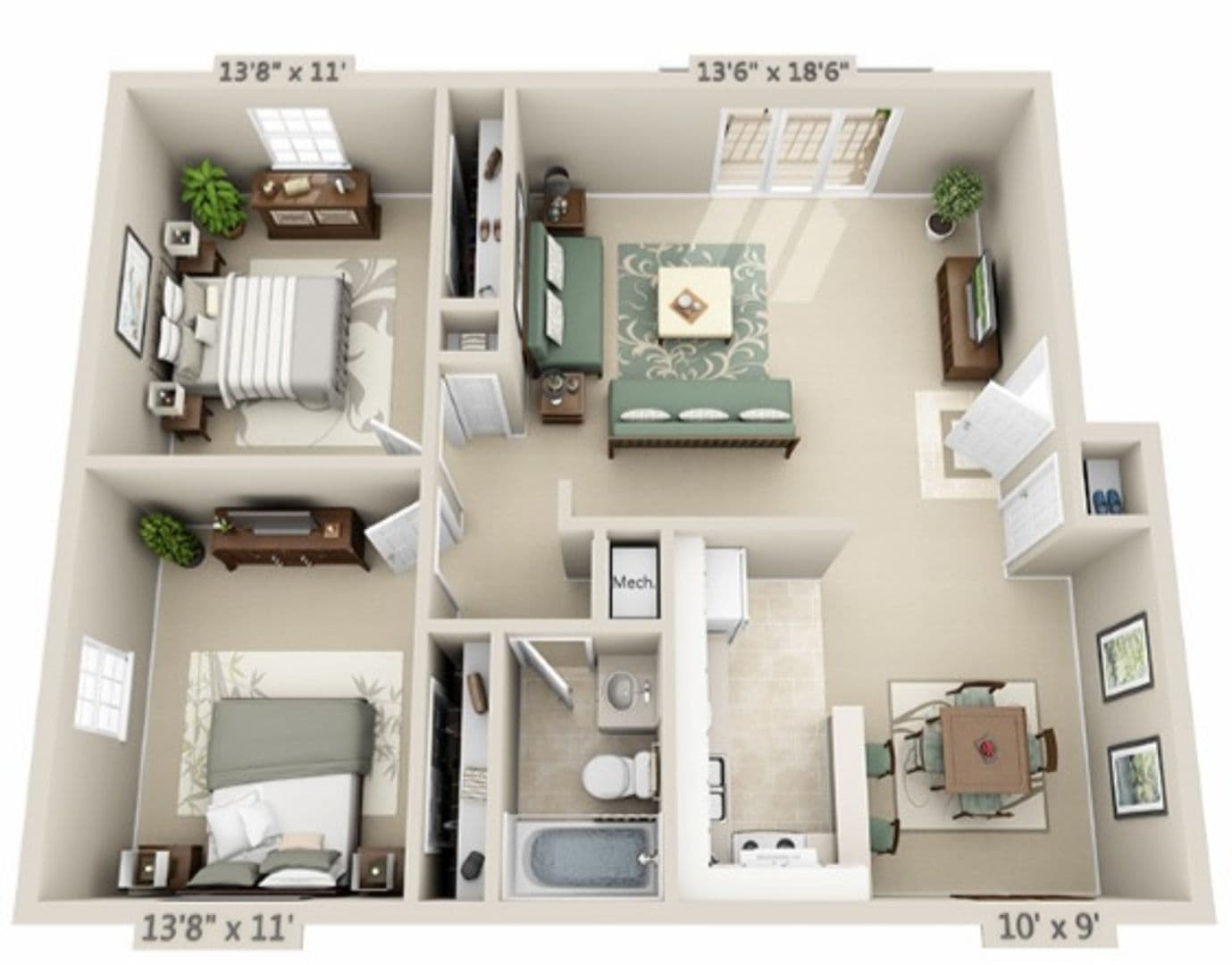 Overland Park Apartment: 7620 Shawnee Mission Pkwy