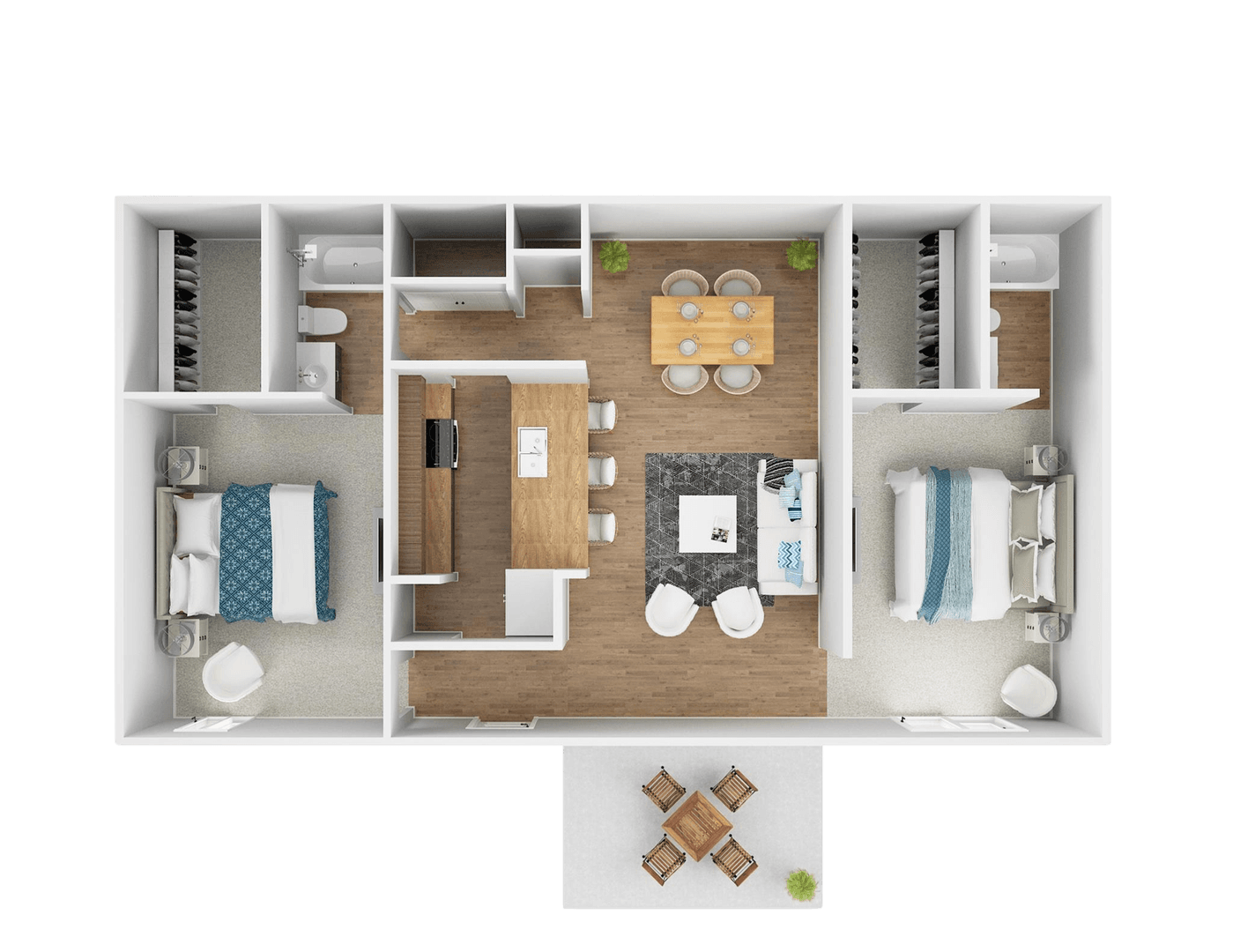 Tulsa Apartment: 4858 S 78th East Pl