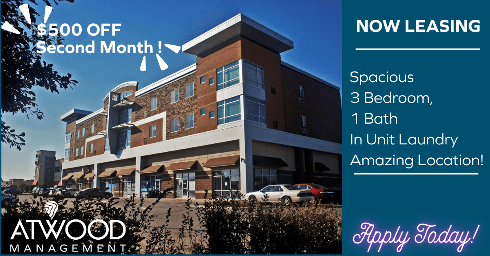 Mankato Apartment: 340 Stadium Road