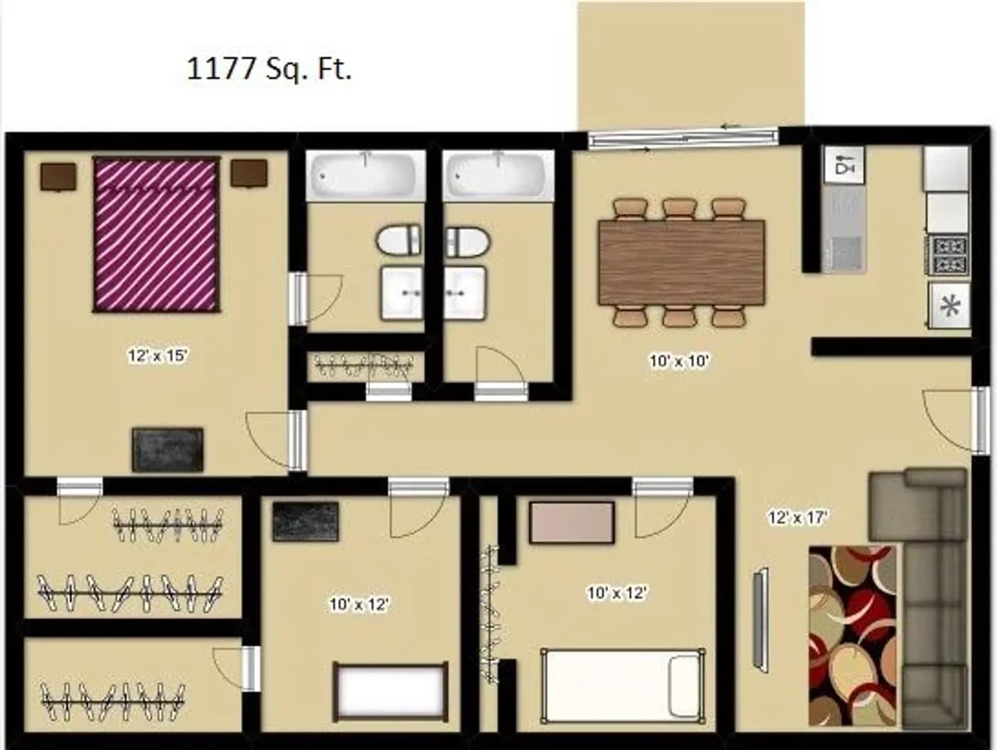 Abilene Apartment: 2400 Buffalo Gap Road -