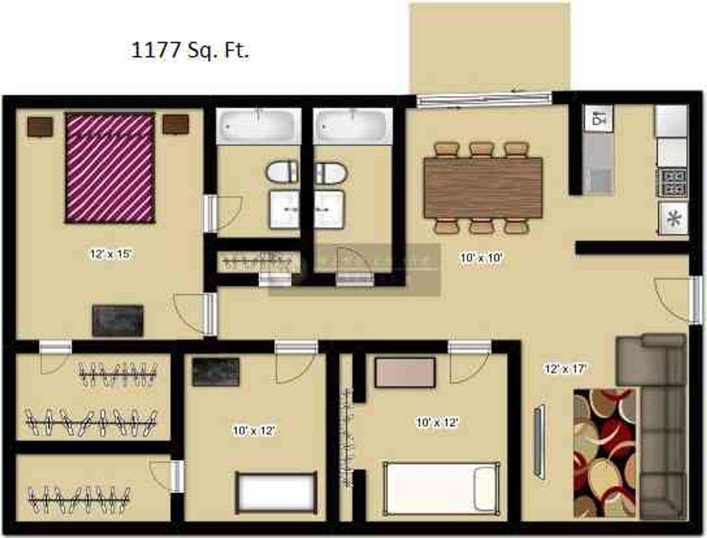 Abilene Apartment: 2400 Buffalo Gap Road -