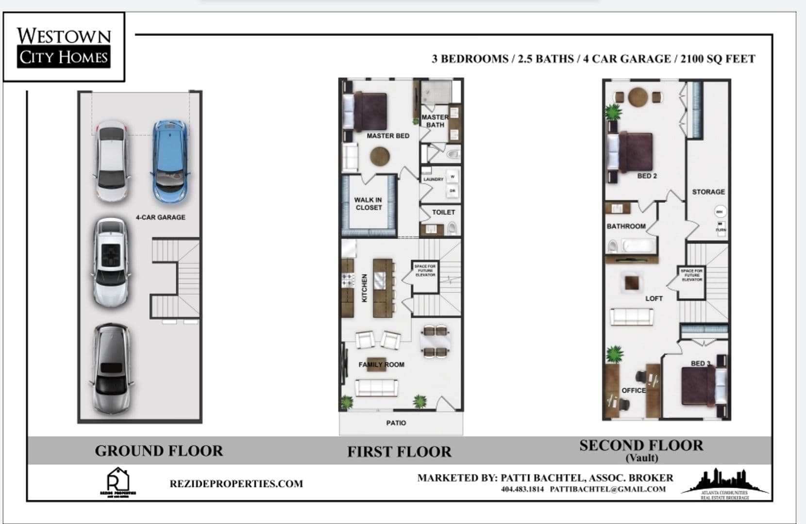 Woodstock Townhome: 121 Pearl Street