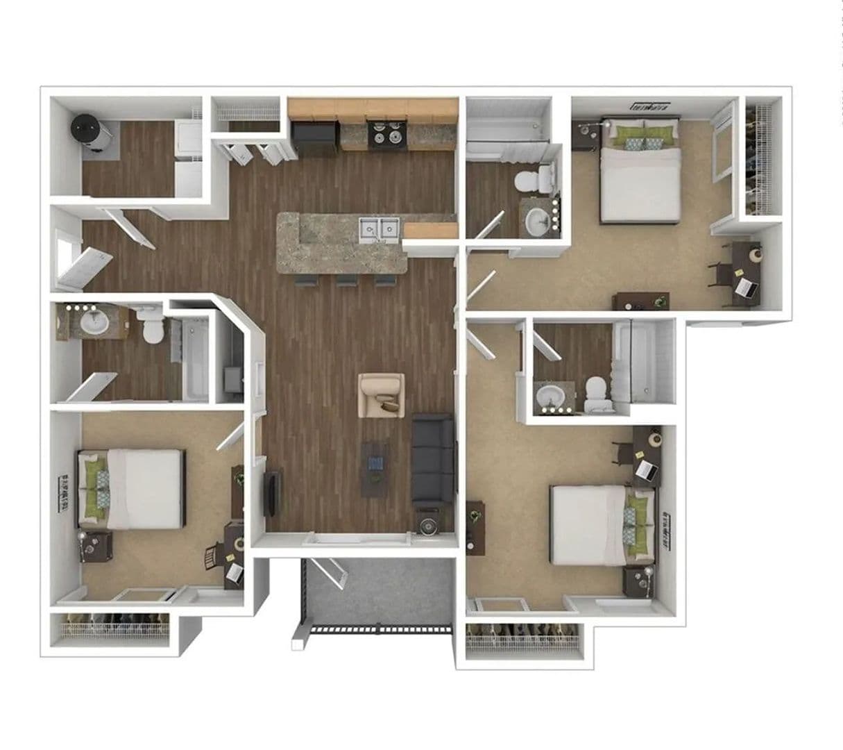 Hammond Apartment: 2400 N Morrison Blvd