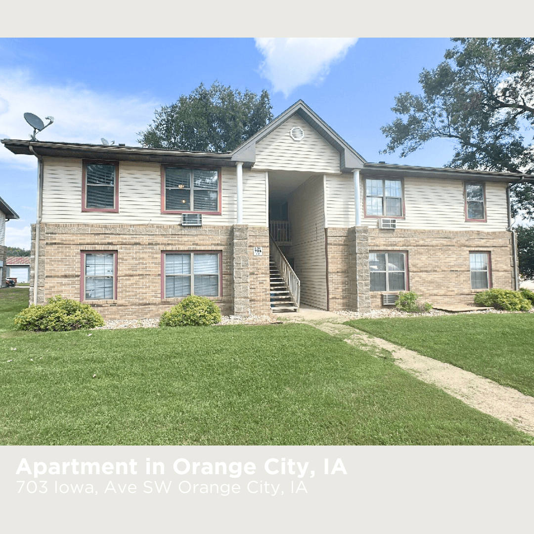 Orange City Apartment: 703 Iowa Ave SW