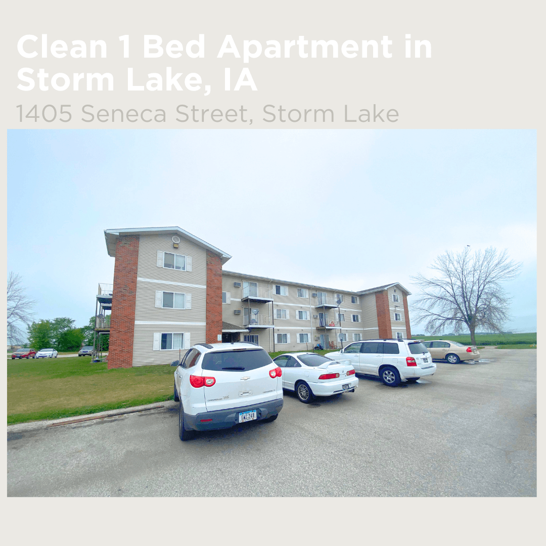 Storm Lake Apartment: 1405 Seneca Street