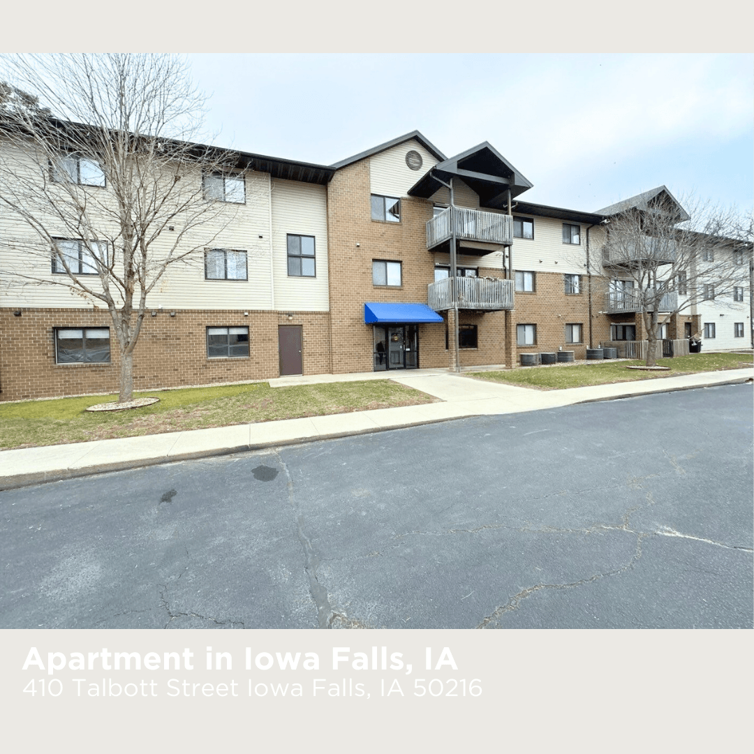 Iowa Falls Apartment: 410 Talbott Street