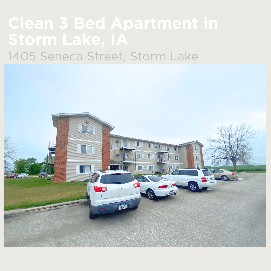 Storm Lake Apartment: 1405 Seneca Street