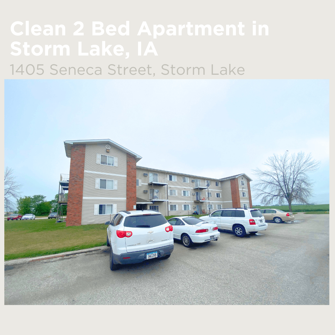 Storm Lake Apartment: 1405 Seneca Street