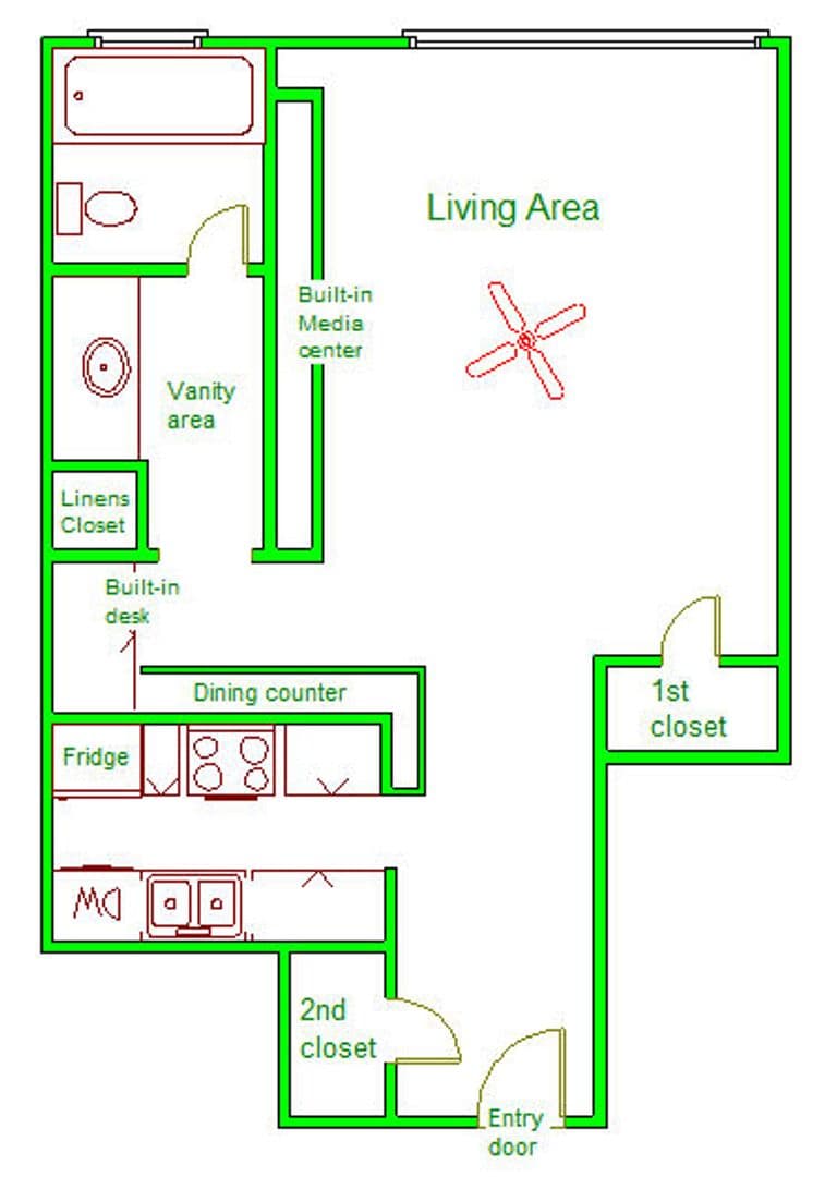 Studio City Apartment: 10937 Fruitland Dr.