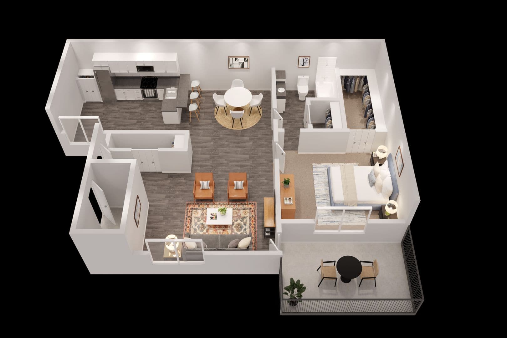 Tyler Apartment: 5105 Old Bullard Road