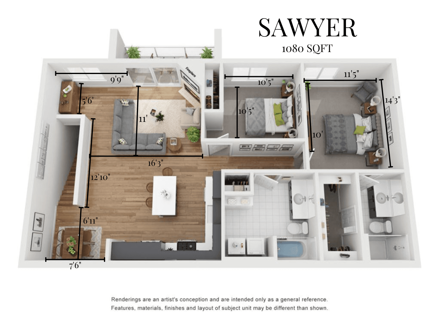 Oshkosh Apartment: 2609 Witzel Ave