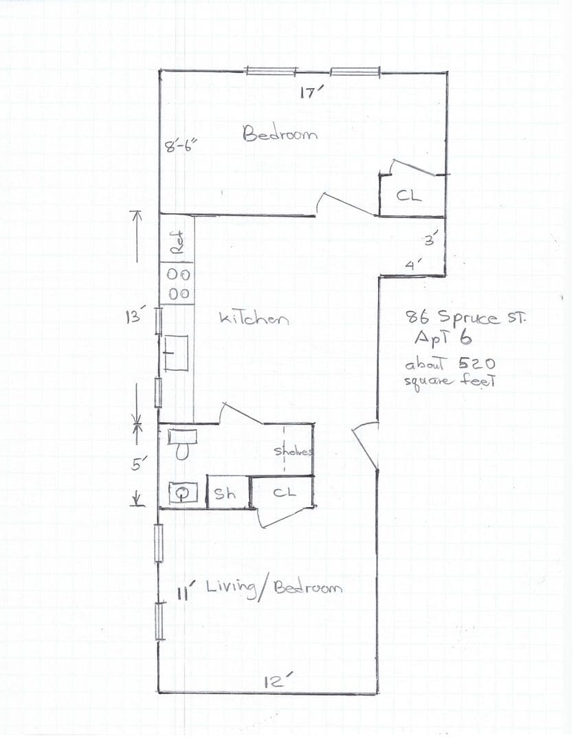 Princeton Apartment: 86 Spruce Street