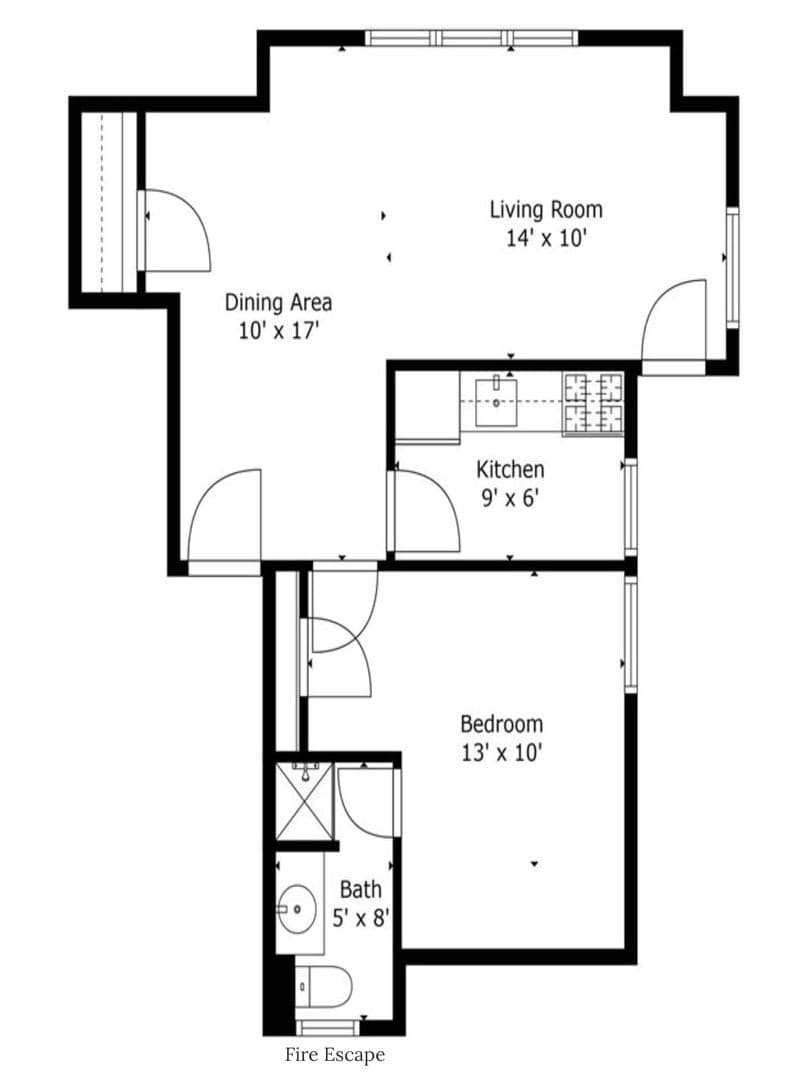 Princeton Apartment: 32 Wiggins Street
