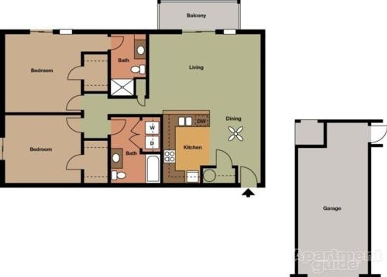 Watertown Apartment: 1301 Juneau Street, 1340, 1342, 1344, 1346, 1348 N. 4th Street Watertown WI 53098