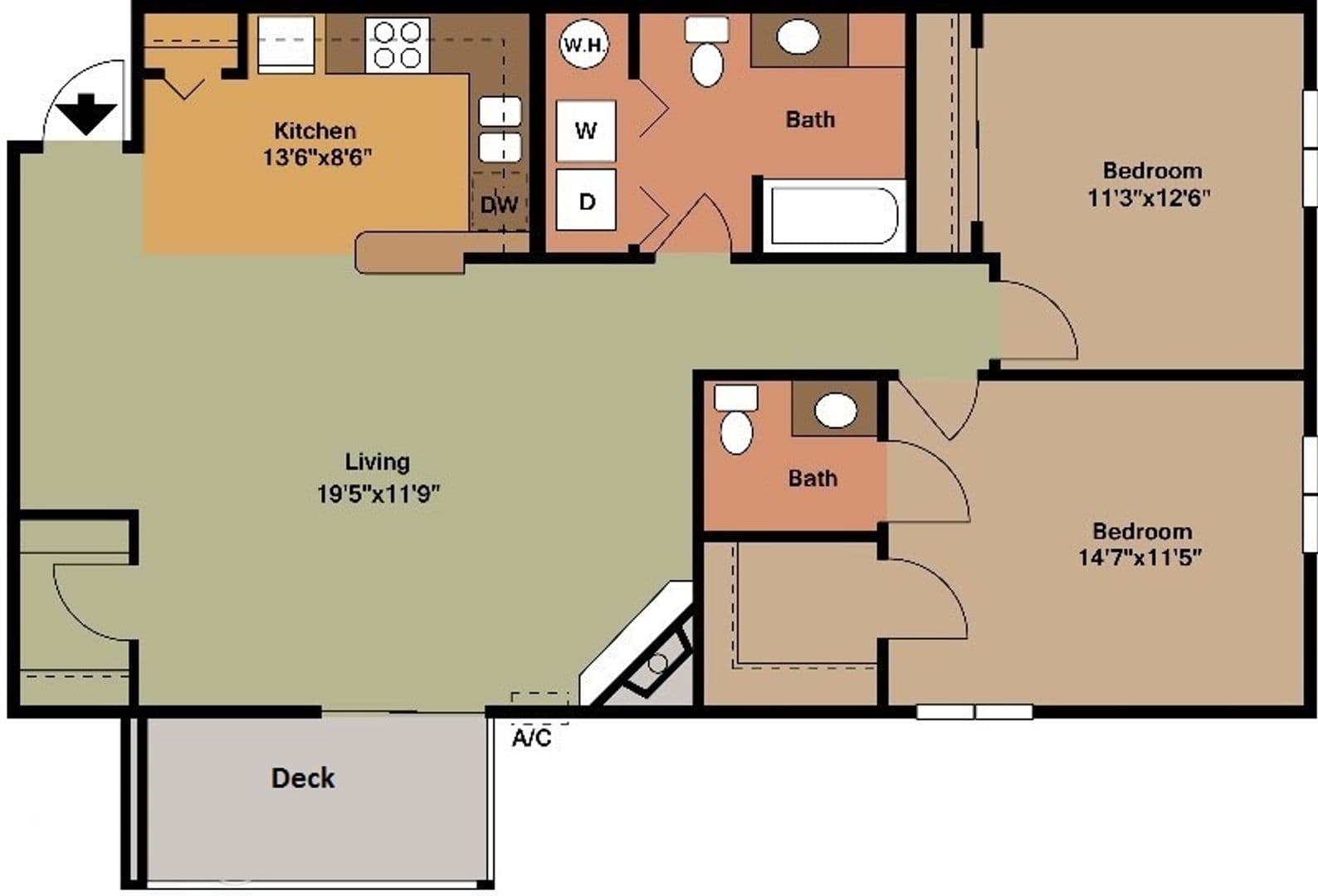 Watertown Apartment: 203 - 227 Air Park Drive