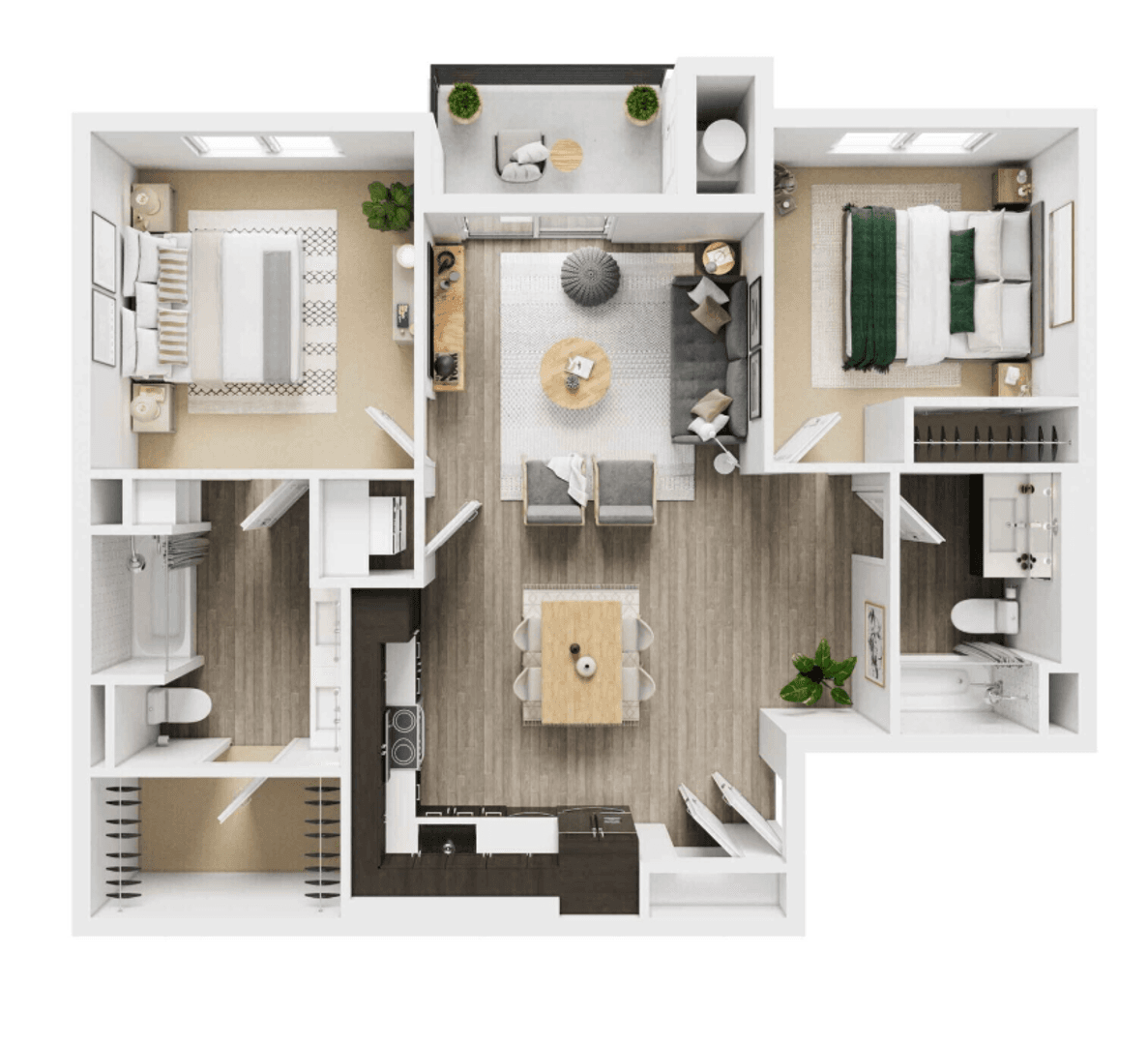 Fairfield Apartment: 5030 Wiseman Wy