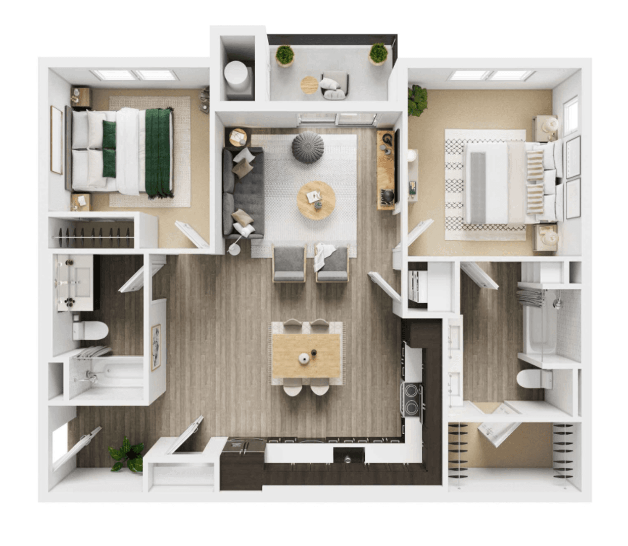 Fairfield Apartment: 5030 Wiseman Wy