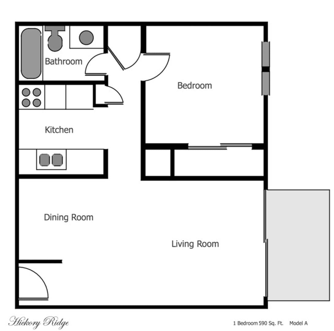 Ames Apartment: 4301 Lincoln Swing Street