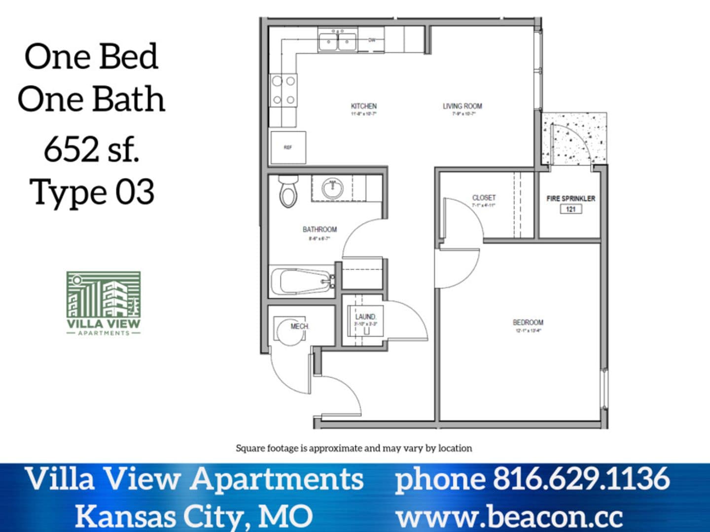 Kansas City Apartment: 1616 Hardesty Av.