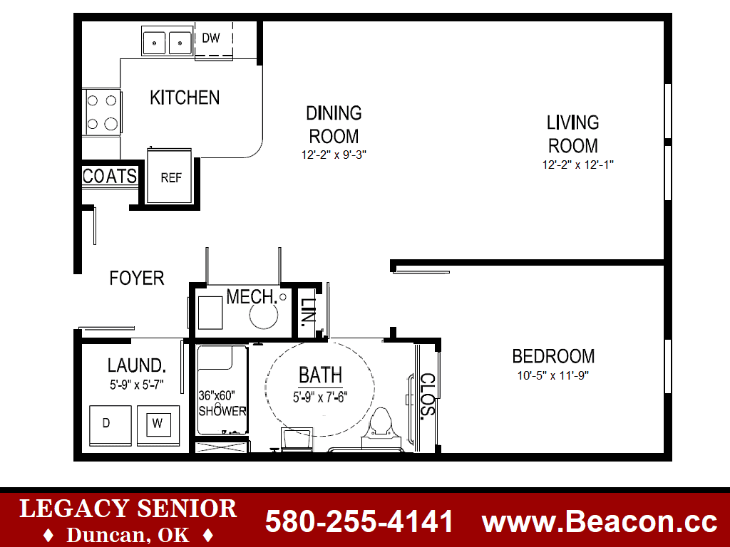 Duncan Apartment: 1745 W. Legacy Drive