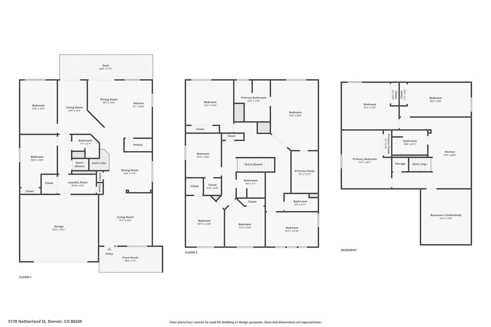 Denver Apartment: 5178 N Netherland St