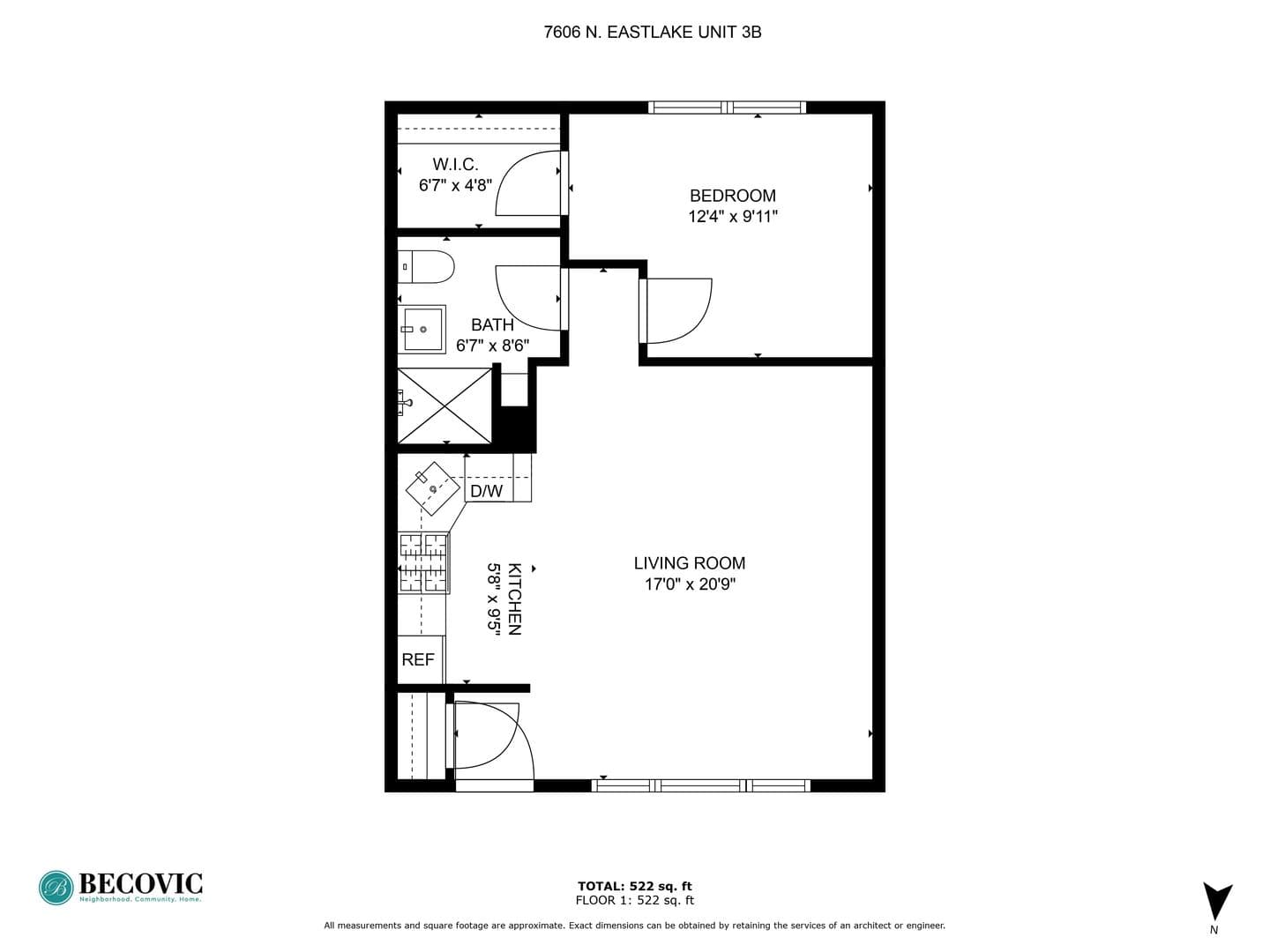 Chicago Apartment: 7606 N Eastlake Ter