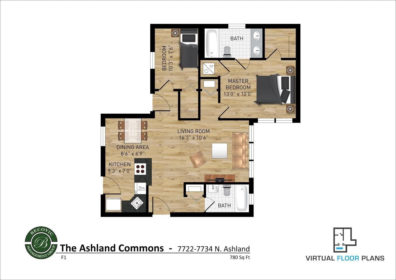 Chicago Apartment: 7722-7734 N Ashland Ave