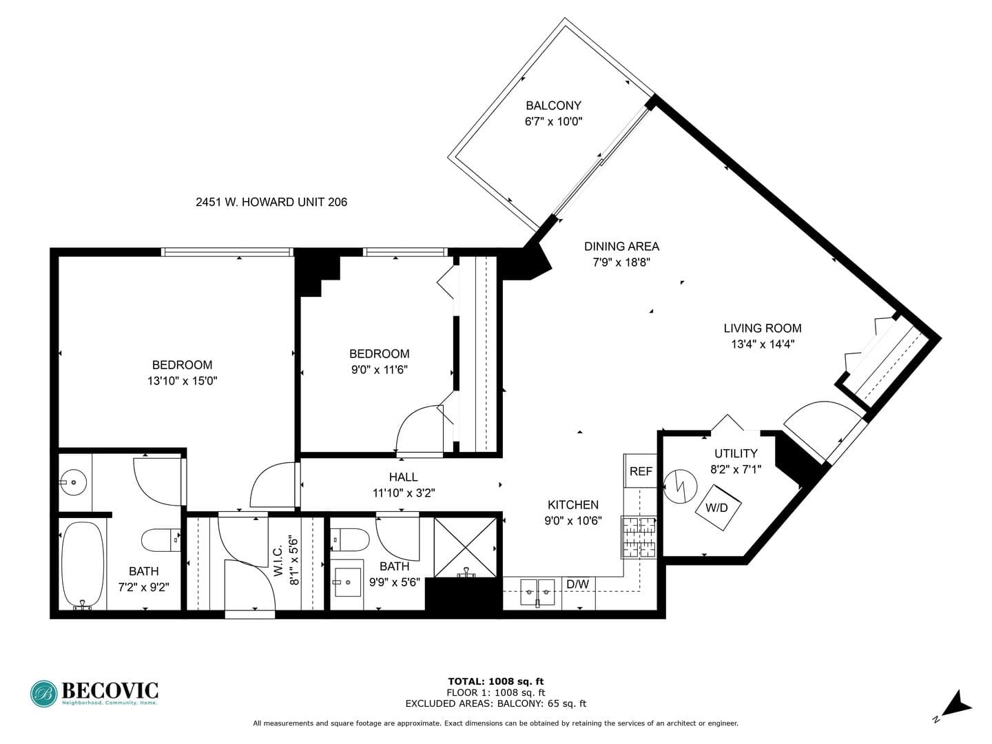 Chicago Apartment: 2451 W Howard Street