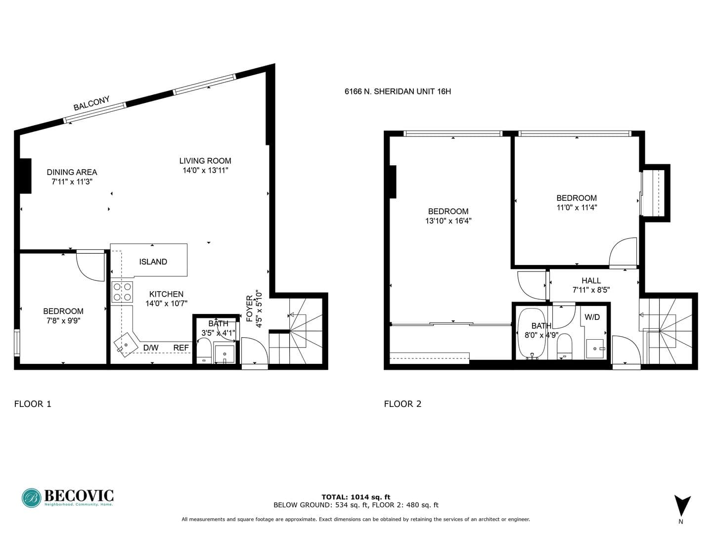 Chicago Apartment: 6166 N Sheridan Rd