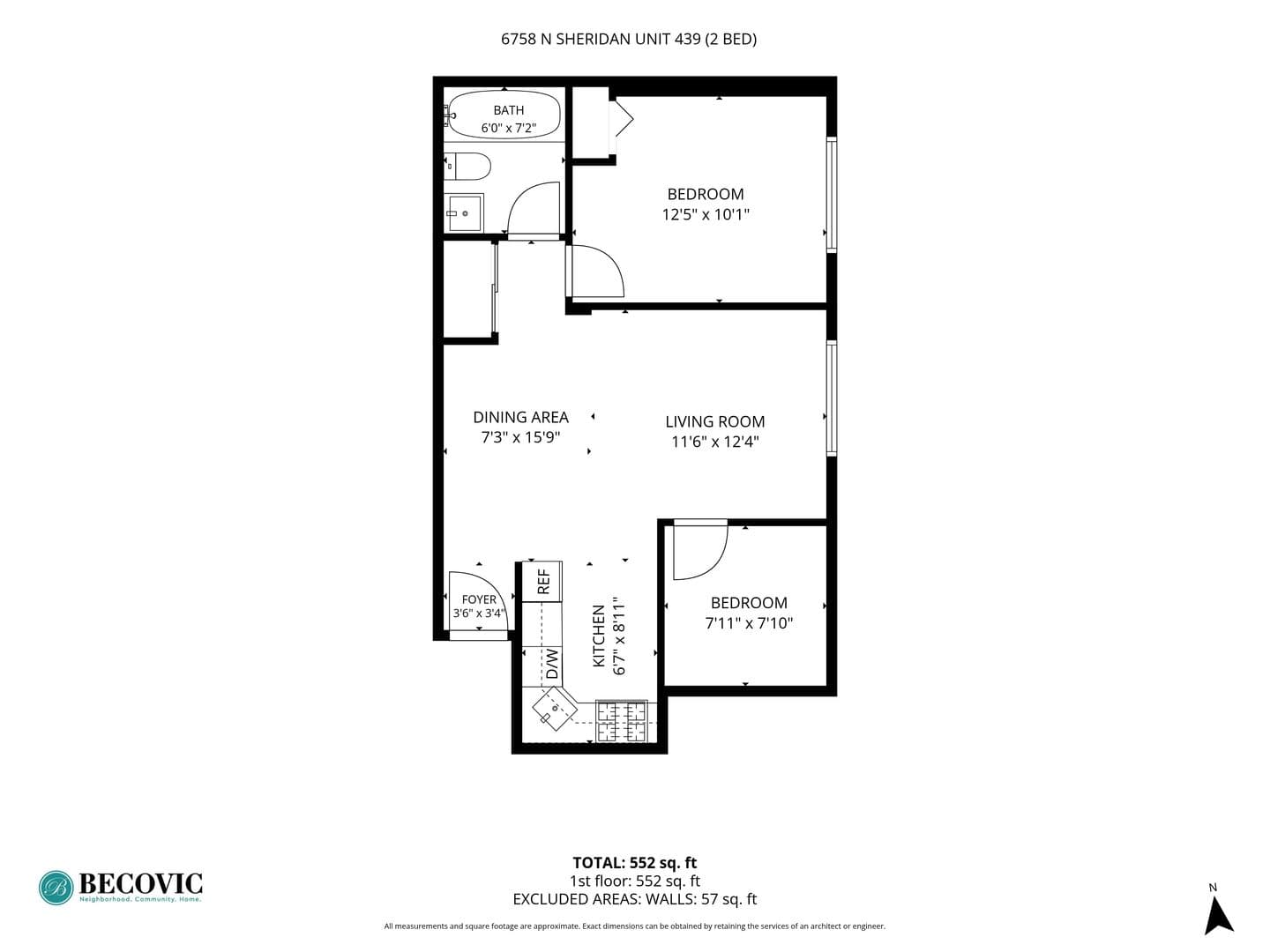 Chicago Apartment: 6758 N. Sheridan Rd.