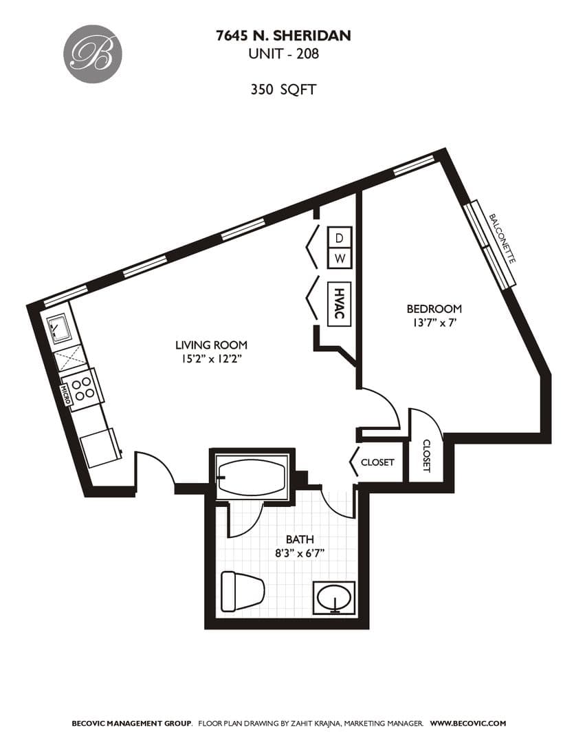 Chicago Apartment: 7645 N Sheridan Rd