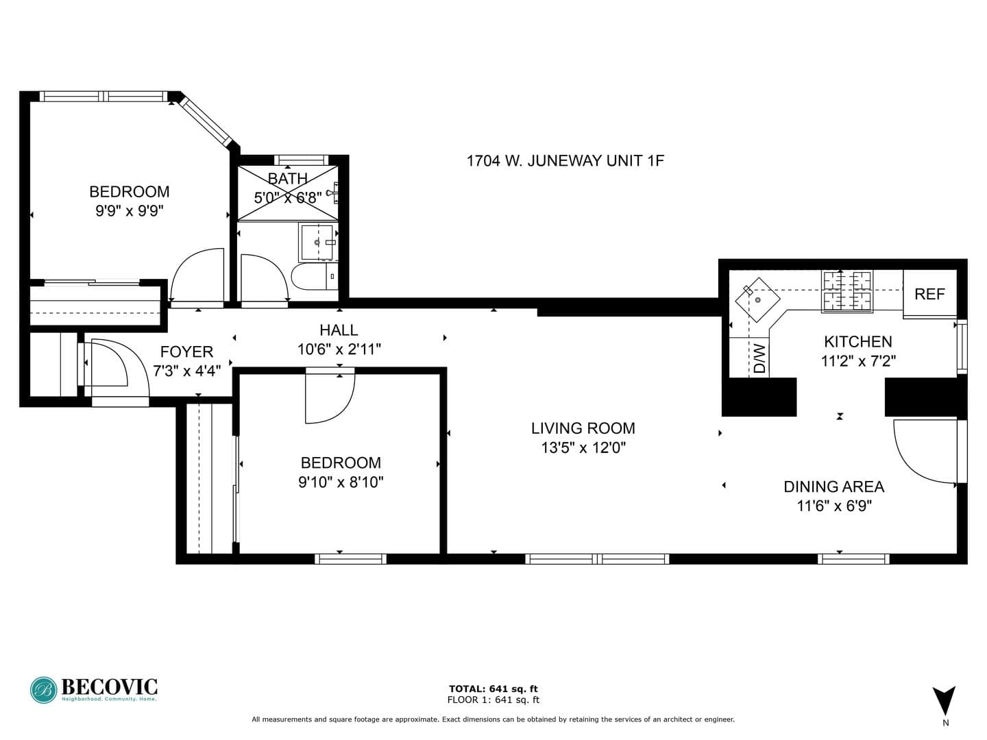 Chicago Apartment: 1700-08 W Juneway Terrace
