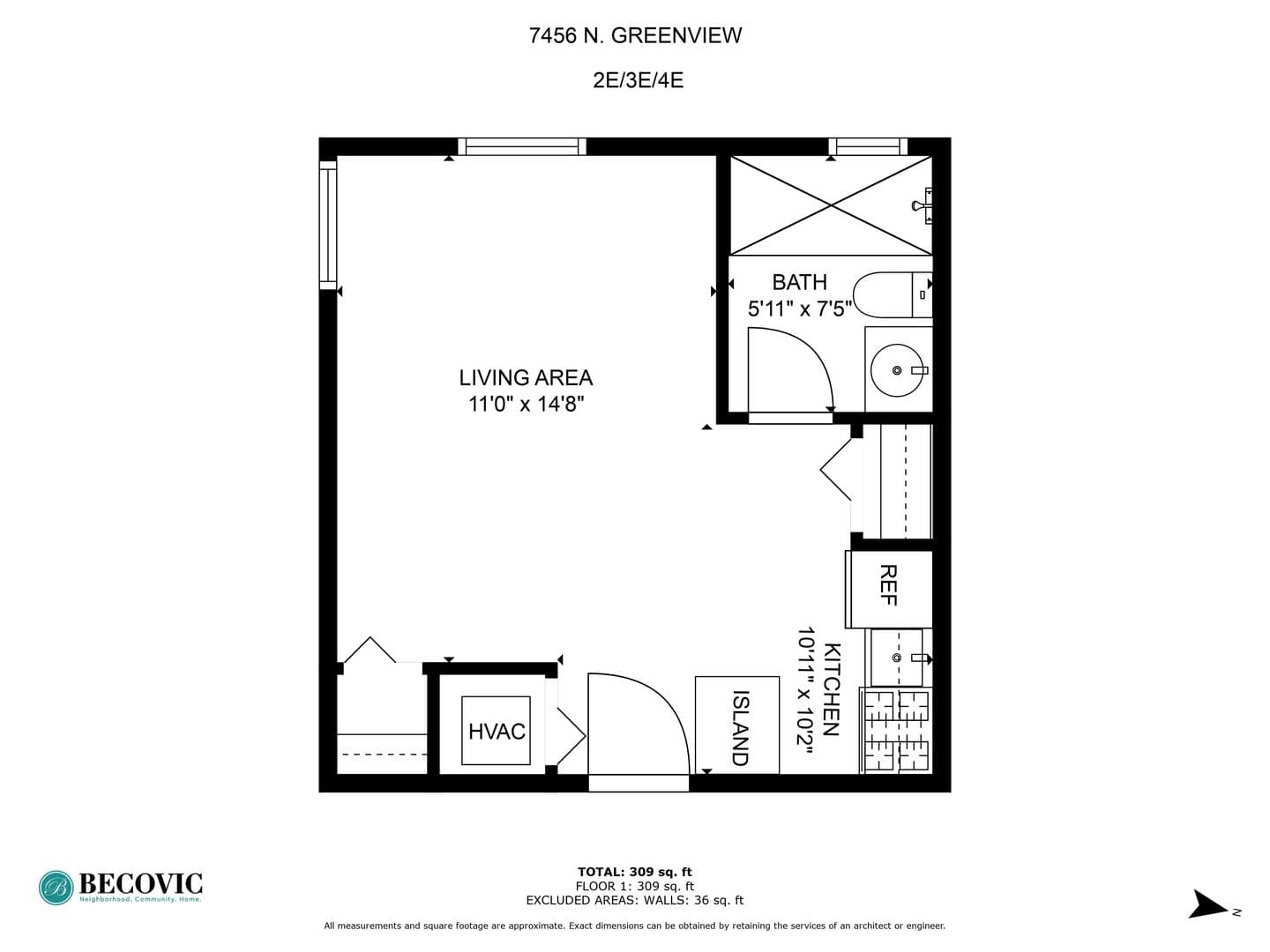 Chicago Apartment: 7450-7456 N Greenview Ave
