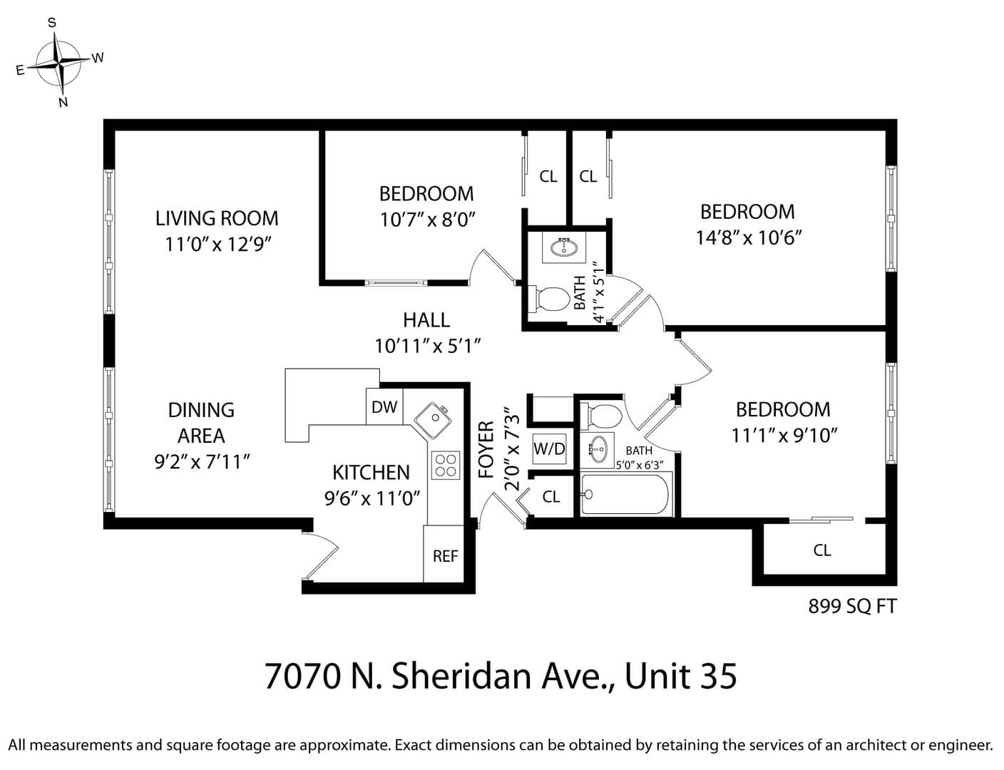 Chicago Apartment: 7070 N Sheridan Rd