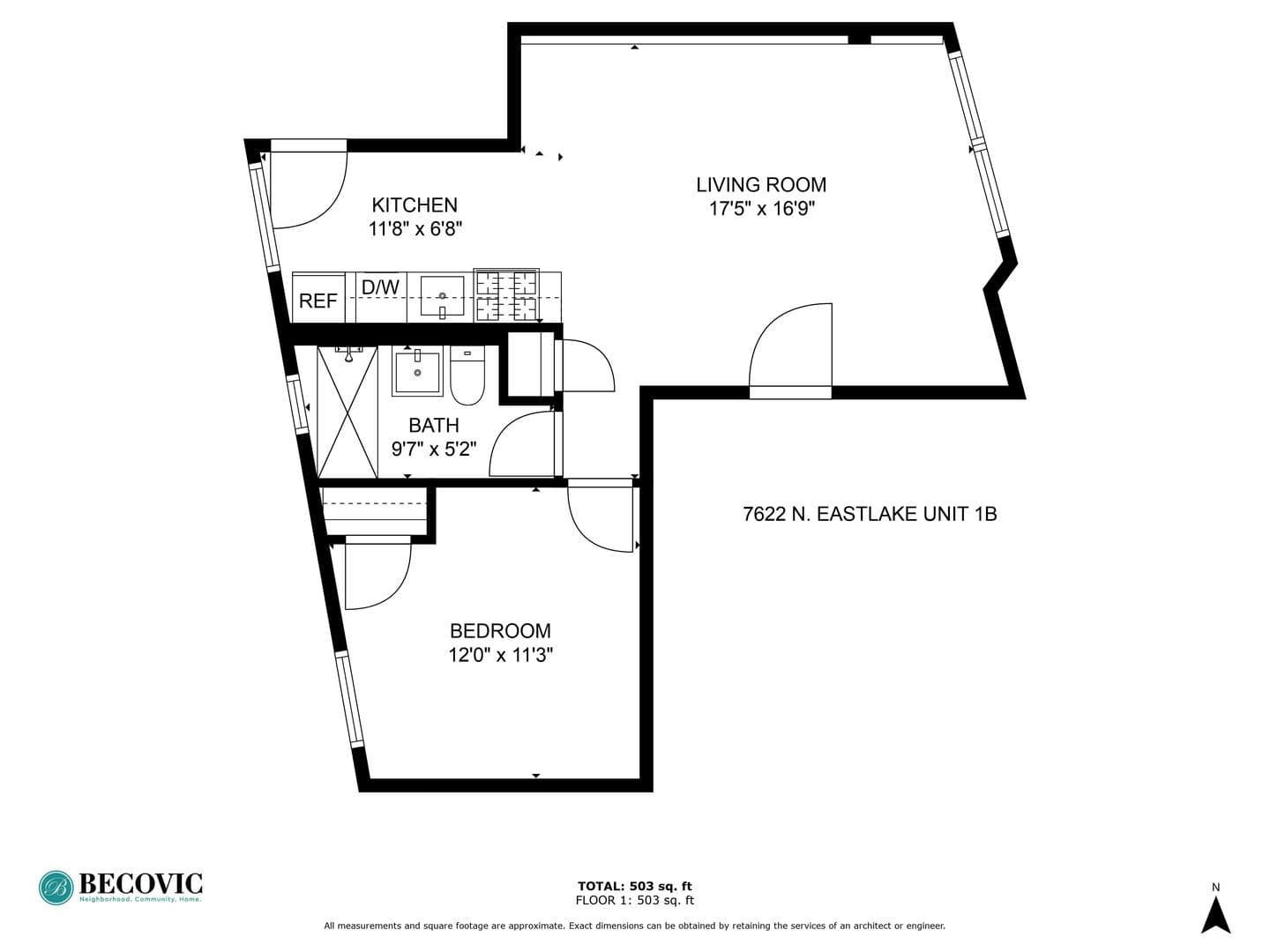 Chicago Apartment: 7618 - 26 N.Eastlake Terrace