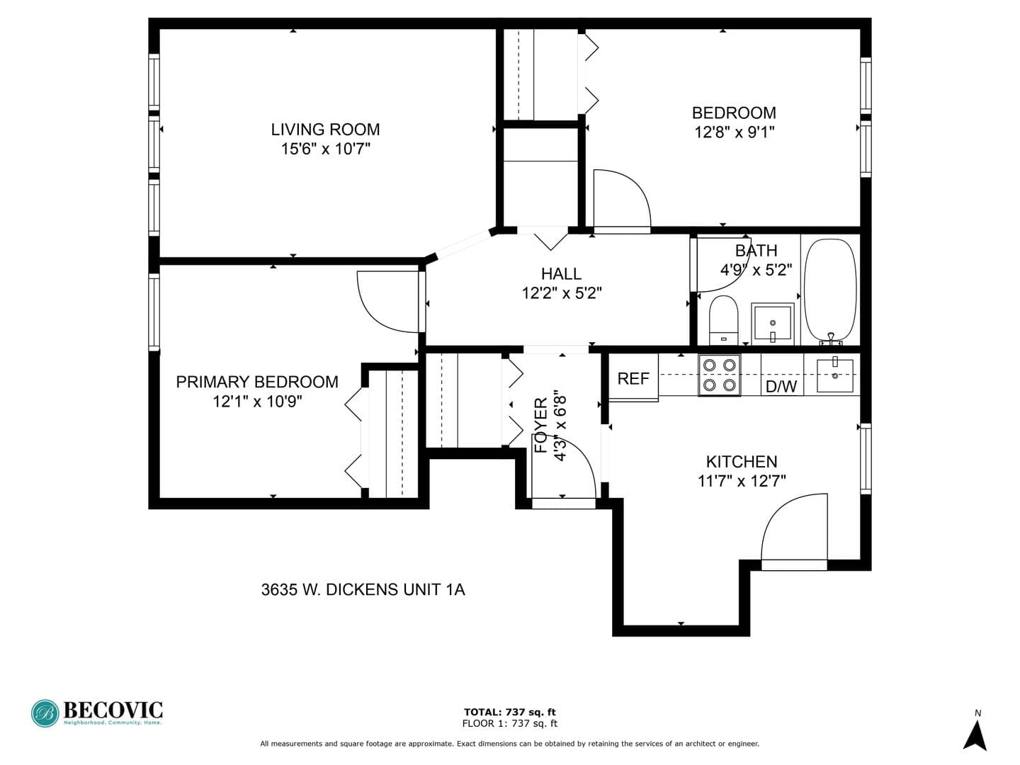 Chicago Apartment: 3631-41 W Dickens Ave
