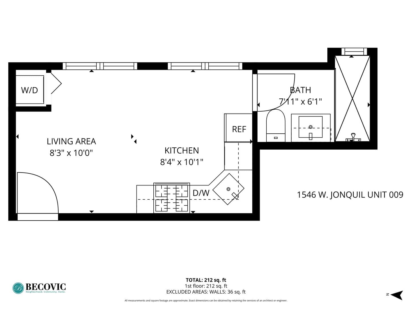 Chicago Apartment: 1546 W Jonquil Terrace