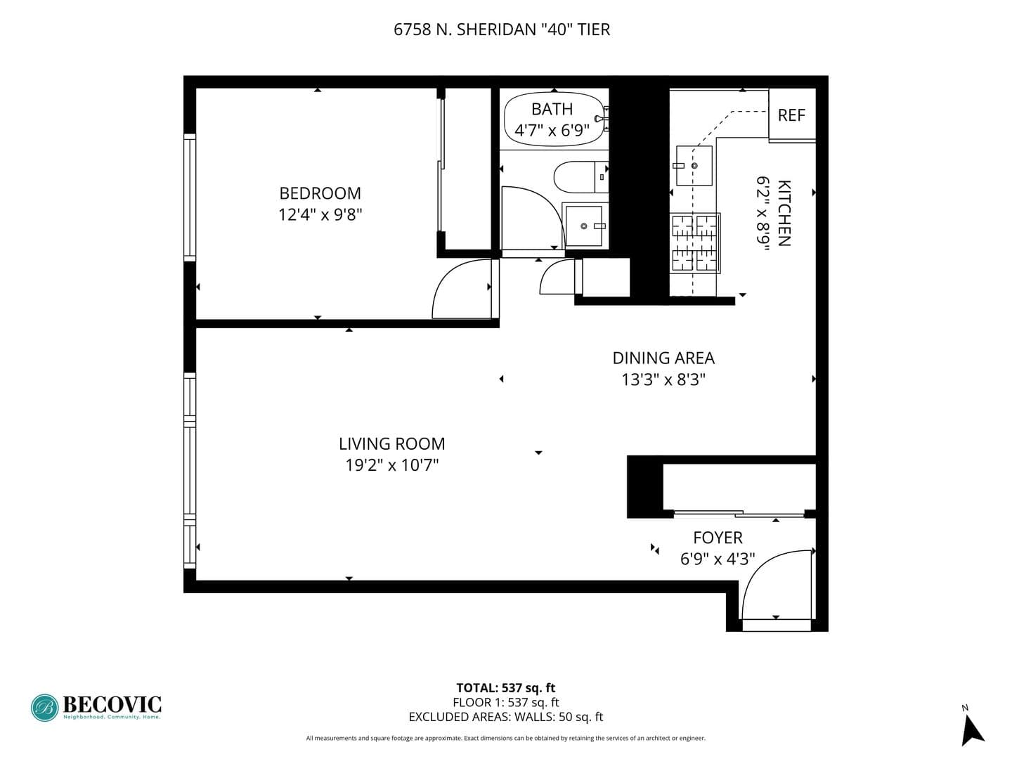 Chicago Apartment: 6758 N. Sheridan Rd.