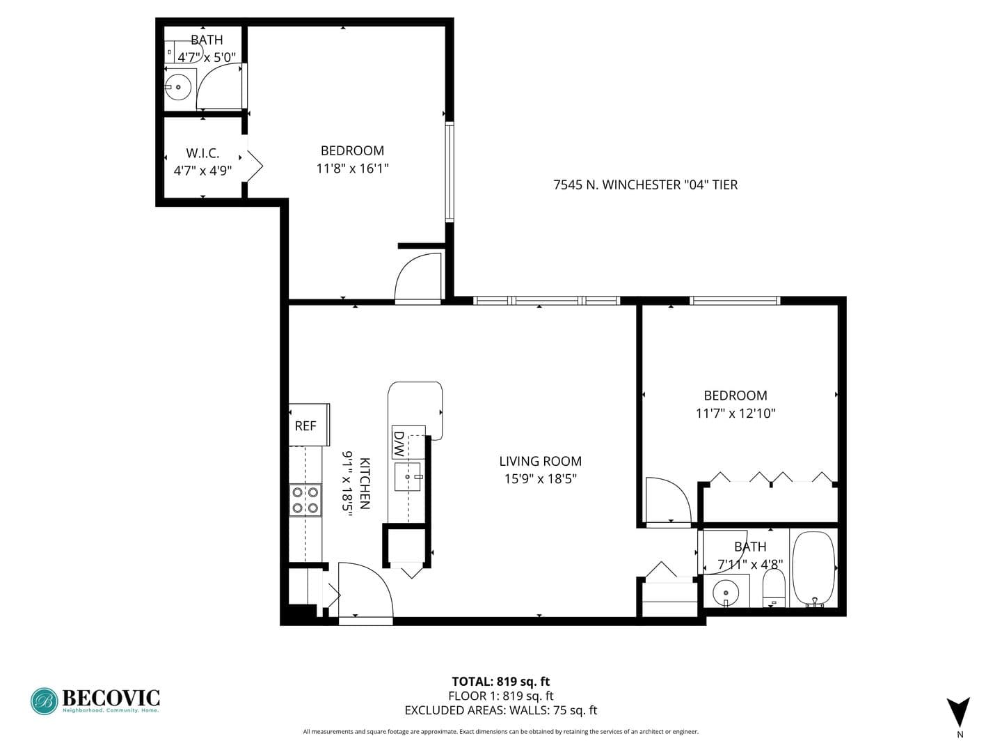Chicago Apartment: 7545 N Winchester Avenue