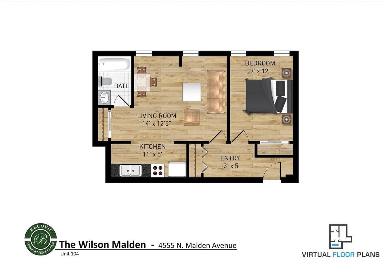 Chicago Apartment: 4555 N Malden St
