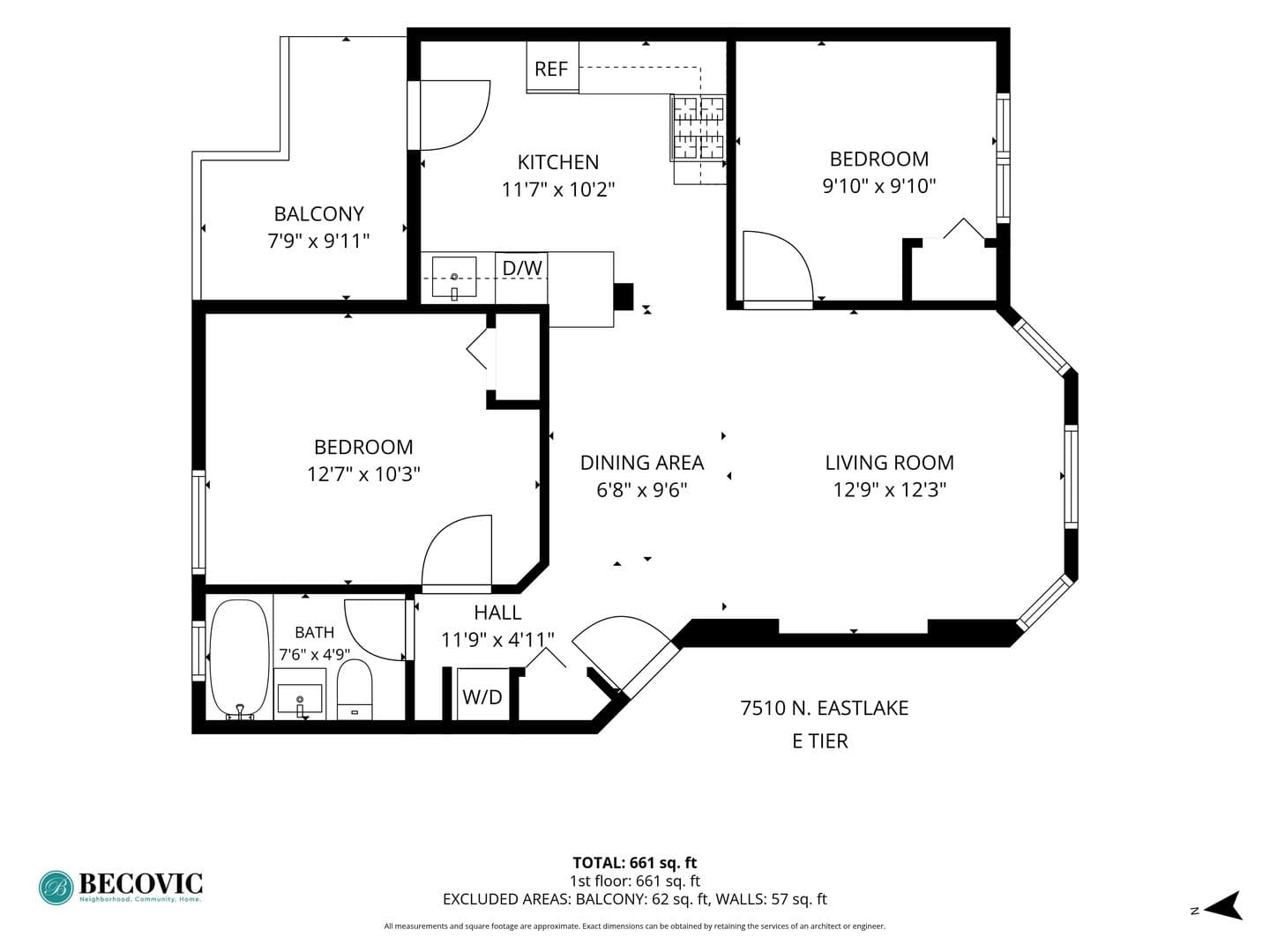 Chicago Apartment: 7510 - 7514 N Eastlake Ter