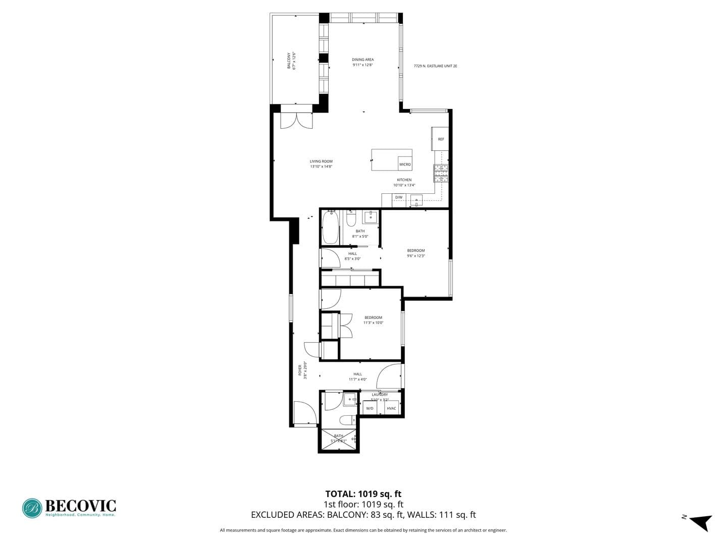 Chicago Apartment: 7729-31 N Eastlake Terrace